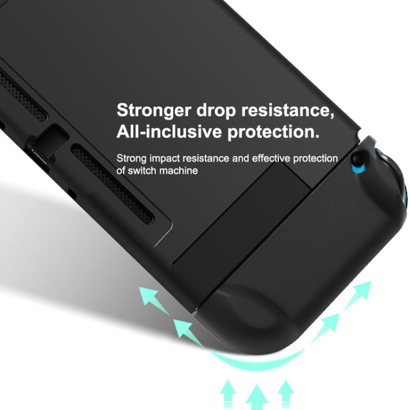 For Nintendo Switch Pure Color Shockproof TPU Case(Green)