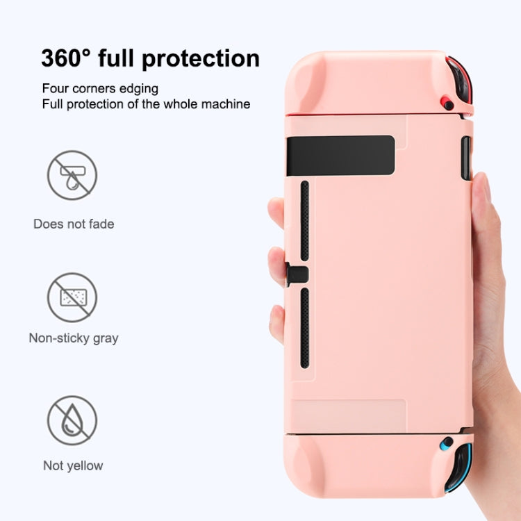 For Nintendo Switch Pure Color Shockproof TPU Case(Green)