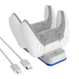 JYS P5116 Wireless Handle Dual Charging Station with Indicator Light For PS5 - Charger & Power by PMC TechLife | Online Shopping South Africa | PMC TechLife