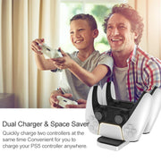 iPlay  HBP-275 Dual Charging Stand Handle Charger Charging Dock Base Station for PS5