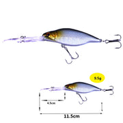 HENGJIA 5 PCS/Kit Popular Fishing Lures Bait Bionic Kit