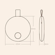 Original Xiaomi Youpin Ranres Intelligent Anti-lost Device Smart Positioning Finder, Lite Version(White)