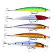 HENGJIA 5 PCS 8.5cm Minnow Plastic Hard Baits Fishing Lures Set Fishing Tackle Baits - Fishing Lures by HENGJIA | Online Shopping South Africa | PMC TechLife | Buy Now Pay Later Mobicred