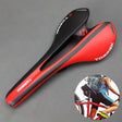 TOSEEK Road Bike Carbon Fiber Seat Bicycle Hollow Seat Saddle, 3K Texture + Extinction(Red) - free shipping - PMC TechLife - Order now!
