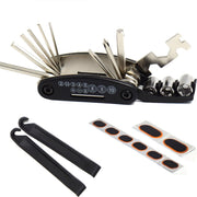 Bicycle Repair Tools Bike Tire Kit Bicycle Pump Puncture Repair Tool Bag