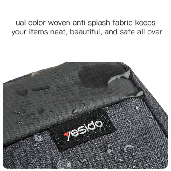 Yesido WB32 Multifunctional Digital Accessories Storage Bag (Black)