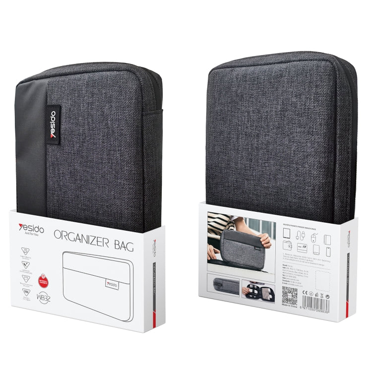 Yesido WB32 Multifunctional Digital Accessories Storage Bag (Black)