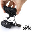 1 Pair Road Bike KEO Locking Cycling Adapter Pedals (Black) - Pedals by PMC TechLife | Online Shopping South Africa | PMC TechLife