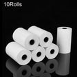 10 Rolls  57 x 25mm Register Paper Receipt Thermal Paper Printing Label - Printing Paper by PMC TechLife | Online Shopping South Africa | PMC TechLife | Buy Now Pay Later Mobicred