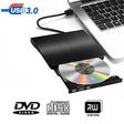 Brushed Texture USB 3.0 POP-UP Mobile External DVD-Rw DVD / CD Rewritable Drive External ODD & HDD Device - Rewritable Drive by PMC TechLife | Online Shopping South Africa | PMC TechLife