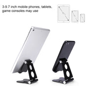 ROOSTAND R2 Aluminum Alloy Mobile Desktop Tablet Bracket Double Folding Lazy Artifact, Size: 6.4x7x9cm(Silver)