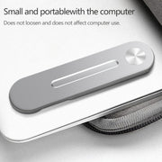 Universal Pasteable Aluminum Alloy Laptop Expansion Bracket Magnetic Suction Mobile Phone Bracket