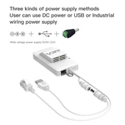 VONETS VAP11AC 5G / 2.4G Mini Wireless Bridge with Fan Version 300Mbps + 900Mbps WiFi Repeater, Support Video Surveillance & Control(White)