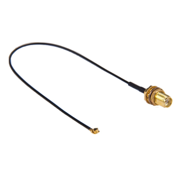 IPX-SMA Female Adapter Cable, Length: 20cm(Black)