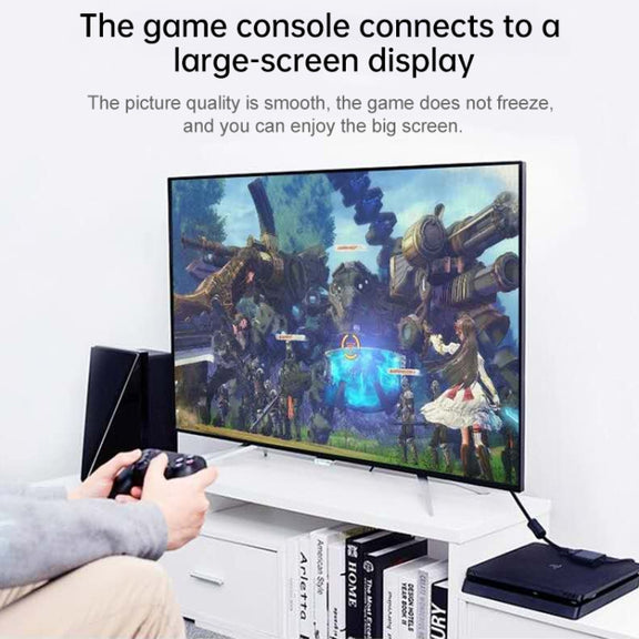 Onten 5165HV HDMI to HDMI + VGA Adapter