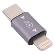 USB-C / Type-C Male to 8 Pin Male Charging + Data Transmission + OTG Adapter - Converter & Adapter by PMC TechLife | Online Shopping South Africa | PMC TechLife