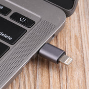 USB-C / Type-C Male to 8 Pin Male Charging + Data Transmission + OTG Adapter