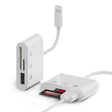 D-168 3 In 1 8 Pin OTG High-speed Card Reader - U Disk & Card Reader by PMC TechLife | Online Shopping South Africa | PMC TechLife
