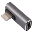 20W 8 Pin Male to USB-C / Type-C Female Elbow Charging Adapter - Converter & Adapter by PMC TechLife | Online Shopping South Africa | PMC TechLife