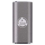 20W 8 Pin Male to USB-C / Type-C Female Elbow Charging Adapter