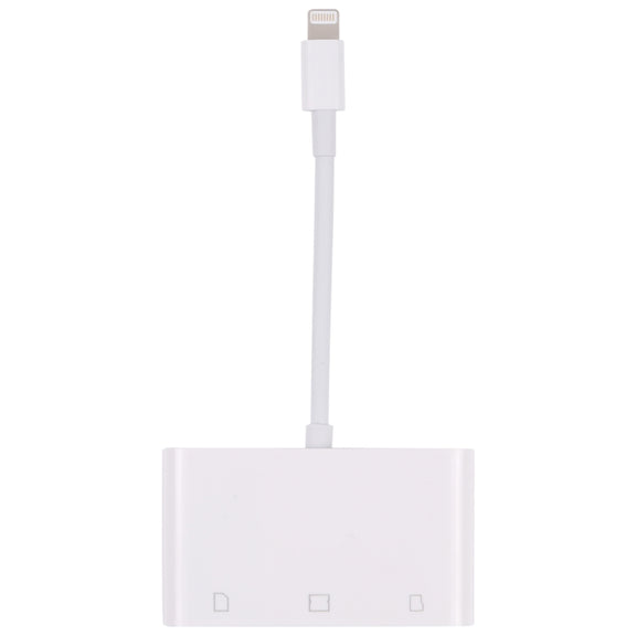 NK-1011 3 in 1 CF Card / TF Card / SD Card Reader For 8 Pin Devices