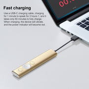 Logitech Spotlight 2.4Ghz USB Wireless Presenter PPT Remote Control Flip Pen (Gold)