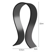 DA1502 Universal Acrylic Headset Stand Display Hanger (Black)