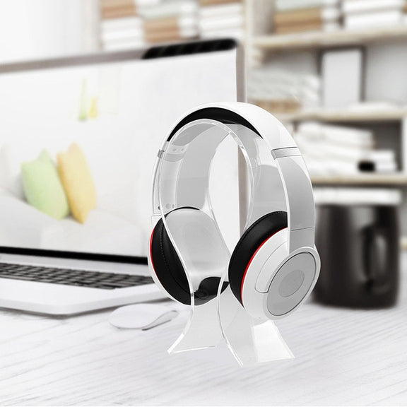 DA1502 Universal Acrylic Headset Stand Display Hanger (Black)