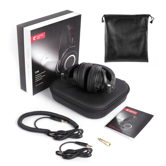 Yanmai D98 Professional Recording Monitor Headphone (Black)