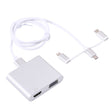7585D 3 in 1 Digital HDTV Docking Adapter Supports HDMI VGA AUX and Charging - Converter & Adapter by PMC TechLife | Online Shopping South Africa | PMC TechLife
