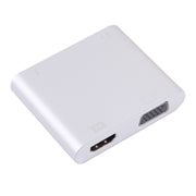 7585D 3 in 1 Digital HDTV Docking Adapter Supports HDMI VGA AUX and Charging
