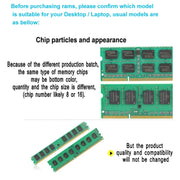 XIEDE X037 DDR3 1333MHz 4GB General AMD Special Strip Memory RAM Module for Desktop PC