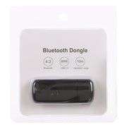 USB 2.0 Bluetooth V4.2 Audio Receiver Adapter for Windows XP / Vista / 7 / 8 / 10, Mac OS(Black)