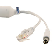 ESCAM POE S2 Data Exchange Cable POE Splitter Connect to POE switch for IP Cameras, Transmission Distance: 30m(White)