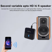 Measy BTC880 2 in 1 USB-C / Type-C Interface Bluetooth Wireless Audio Transmitter Receiver (Black)