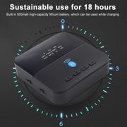 Measy BTC880 2 in 1 USB-C / Type-C Interface Bluetooth Wireless Audio Transmitter Receiver (Black)
