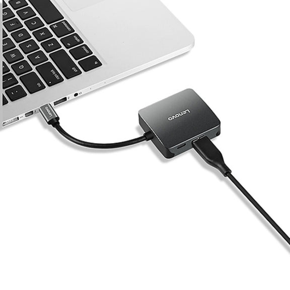 Lenovo C06 6 In 1 Type-C / USB-C to HDMI / VGA Universal Converter Docking Station