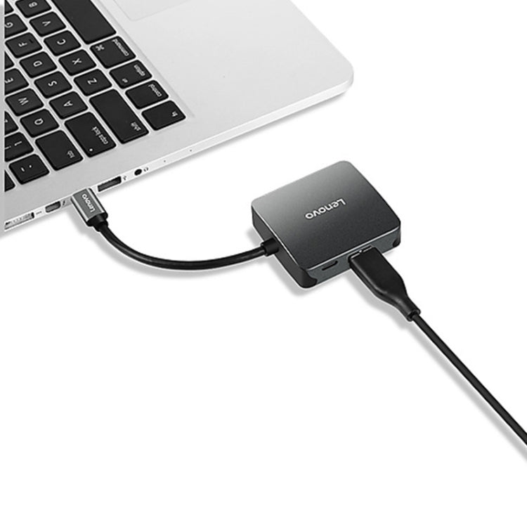 Lenovo C06 6 In 1 Type-C / USB-C to HDMI / VGA Universal Converter Docking Station