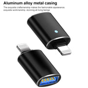 8 Pin OTG Adapter (Silver)