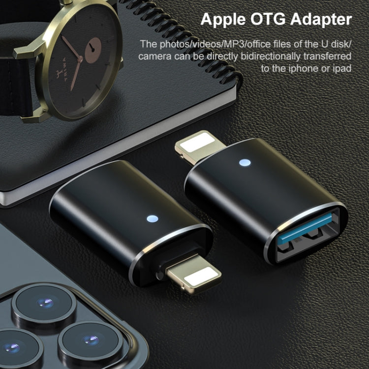 8 Pin OTG Adapter (Silver)