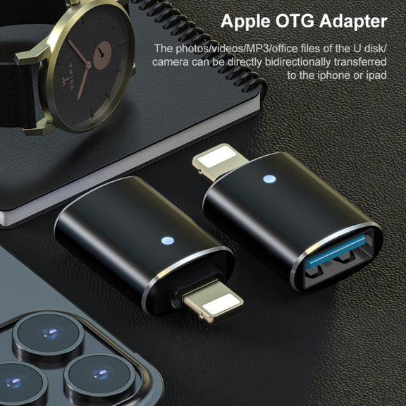8 Pin OTG Adapter (Silver)