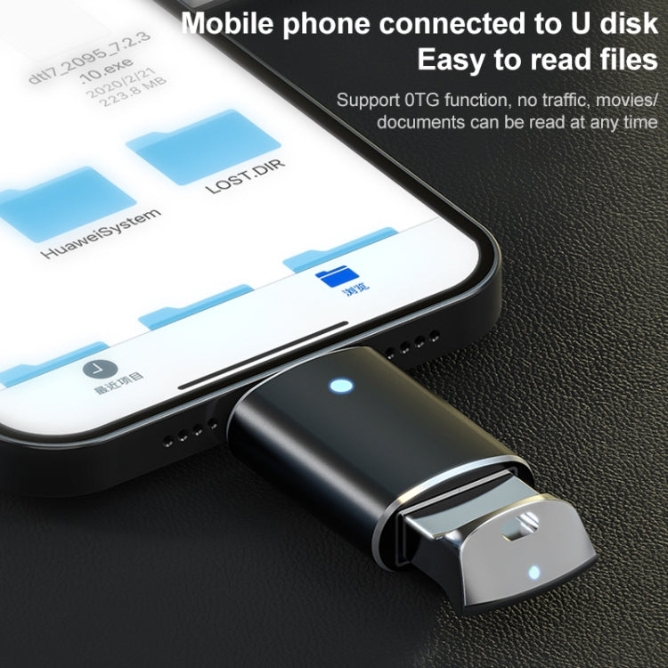 8 Pin OTG Adapter (Silver)
