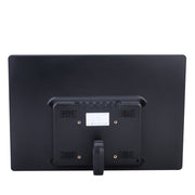 15-inch Digital Photo Frame Electronic Photo Frame Ultra-narrow Side Support 1080P Wall-mounted Advertising Machine(Black)