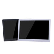 15-inch Digital Photo Frame Electronic Photo Frame Ultra-narrow Side Support 1080P Wall-mounted Advertising Machine(Black)