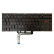 US Version Laptop Keyboard with Backlight for MSI GS65 / GS65VR / MS-16Q2 / Stealth 8SE /8SF / 8SG /Thin 8RE / Thin 8RF (Red)