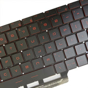US Version Laptop Keyboard with Backlight for MSI GS65 / GS65VR / MS-16Q2 / Stealth 8SE /8SF / 8SG /Thin 8RE / Thin 8RF (Red)