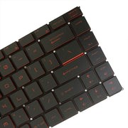 US Version Laptop Keyboard with Backlight for MSI GS65 / GS65VR / MS-16Q2 / Stealth 8SE /8SF / 8SG /Thin 8RE / Thin 8RF (Red)