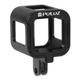 PULUZ Housing Shell CNC Aluminum Alloy Protective Cage with Insurance Frame for GoPro HERO5 Session /HERO4 Session /HERO Session(Black) - Metal Cases by PULUZ | Online Shopping South Africa | PMC TechLife | Buy Now Pay Later Mobicred