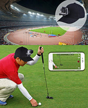 PULUZ Baseball Hat with J-Hook Buckle Mount & Screw for GoPro, DJI OSMO Action and Other Action Cameras(Black)