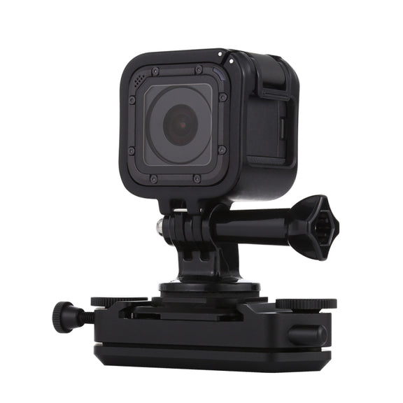 PULUZ Capture Camera Clip CNC Aluminum Alloy Quick Release Clip with Plate (Black)